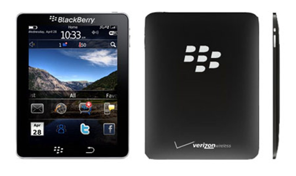 Blackberry'nin tableti bu olabilir mi?