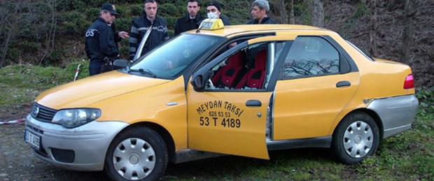 Taksi şoförüne infaz