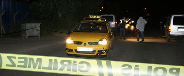 Taksiciye silahlı saldırı