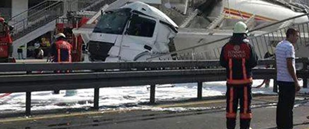 Tanker şoförü tutuklandı