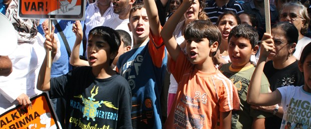 Tarabya'da 3. Boğaz Köprüsü protestosu
