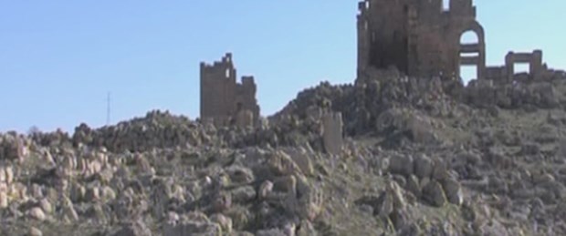 Tarihi kalede insan kemikleri