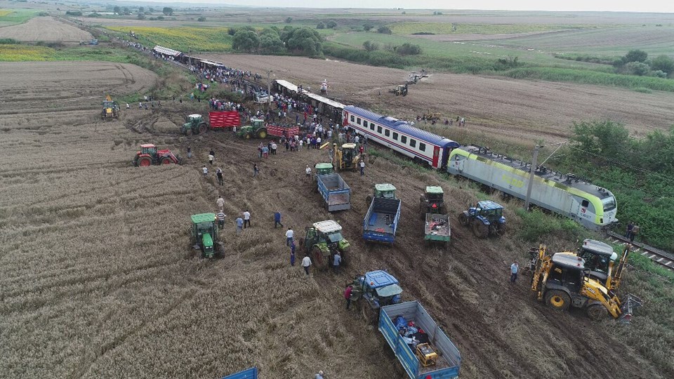 Image result for çorlu tren kazası