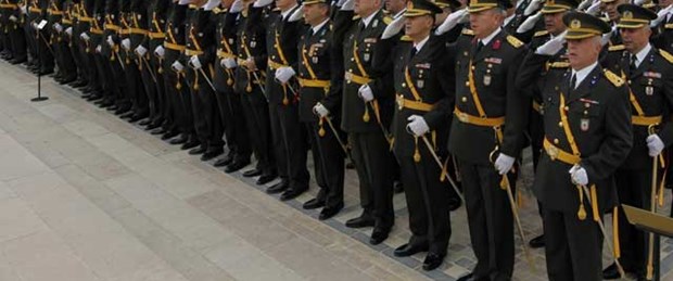 TSK: 347 general ve amiral görev yapıyor