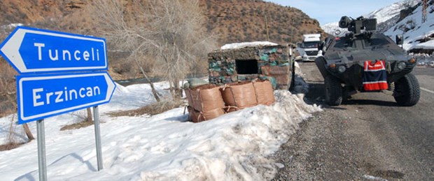 Tunceli'de PKK'ya hava destekli operasyon