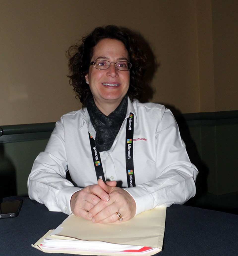 SolidWorks'ün eğitimden sorumlu ismi Marie Blanchard.