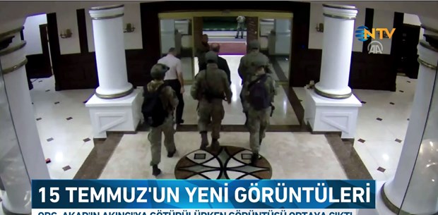 15 Temmuz 2016'daki darbe girişimi sırasında...