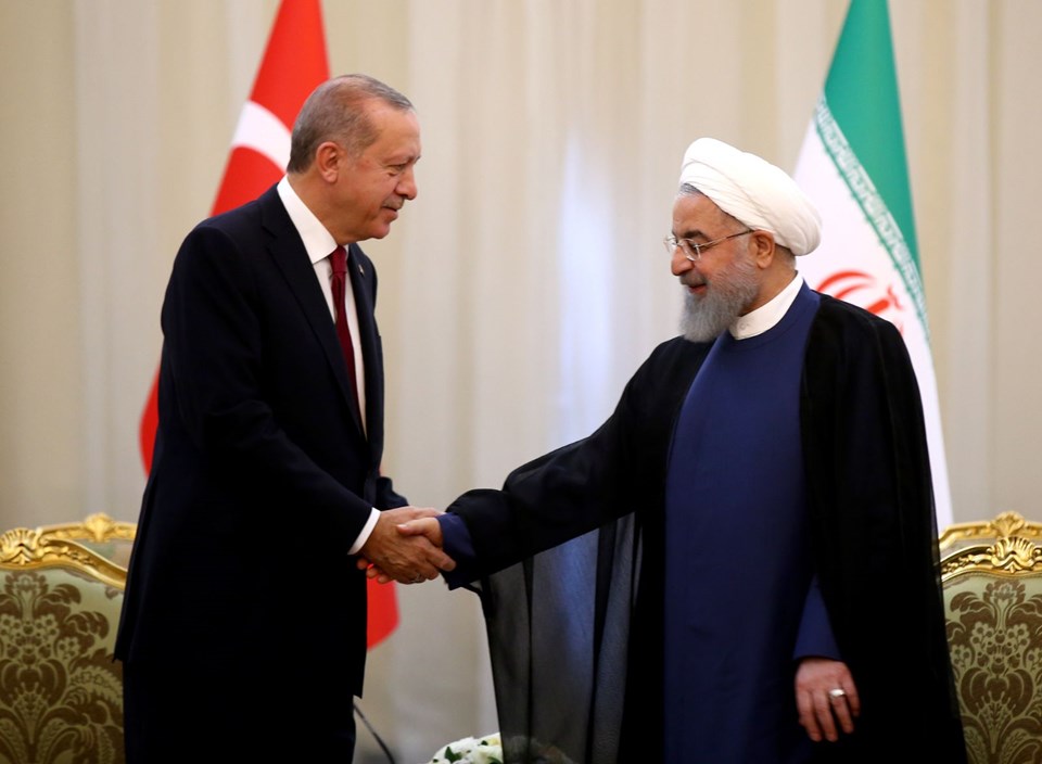 ERDOĞAN-RUHANİ'YLE GÖRÜŞTÜ