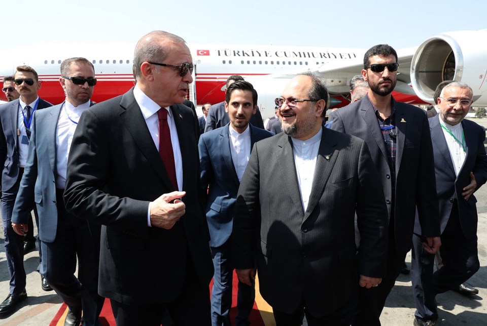 Erdoğan-Ruhani görüşmesi sona erdi