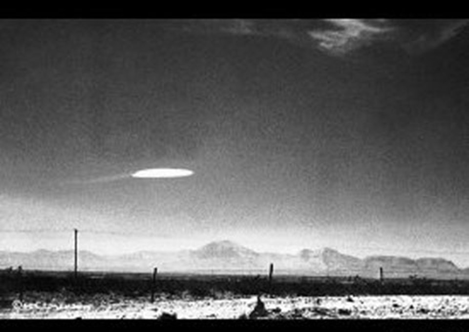 ABD'nin New Mexico eyaletinde 1964 yılında çekilen bir fotoğraf.