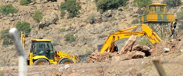 Uludere'de taciz ateşi