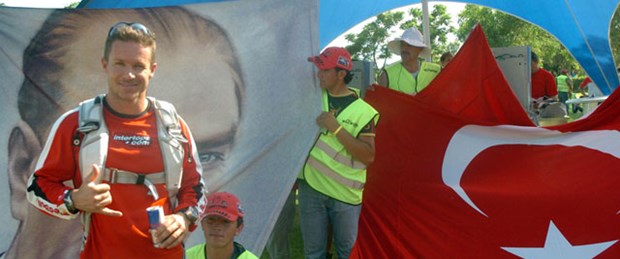 Uzay’dan önce Antalya’da da atladı