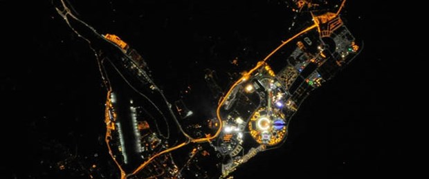 Uzay'dan Soçi Kış Olimpiyatları Parkı