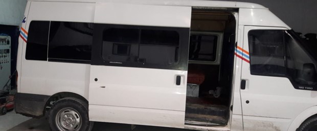 göçmen minibüs
