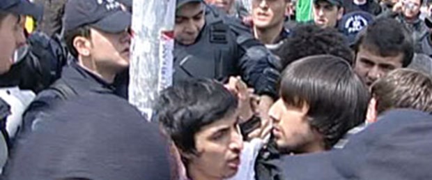 YGS eylemine polis müdahale etti