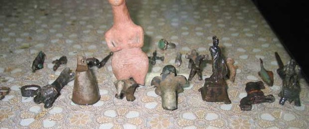 'Yolda bulduk, müzeye götürüyorduk'