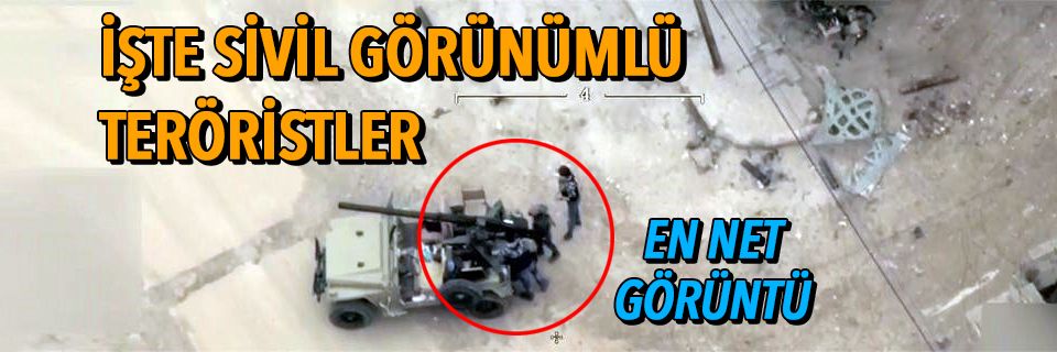 İşte sivil görünümlü teröristler