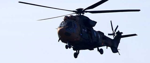 Yüksekova'da komutanın helikopterine ateş