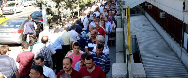 Zamsız doğalgaz kuyruğu
