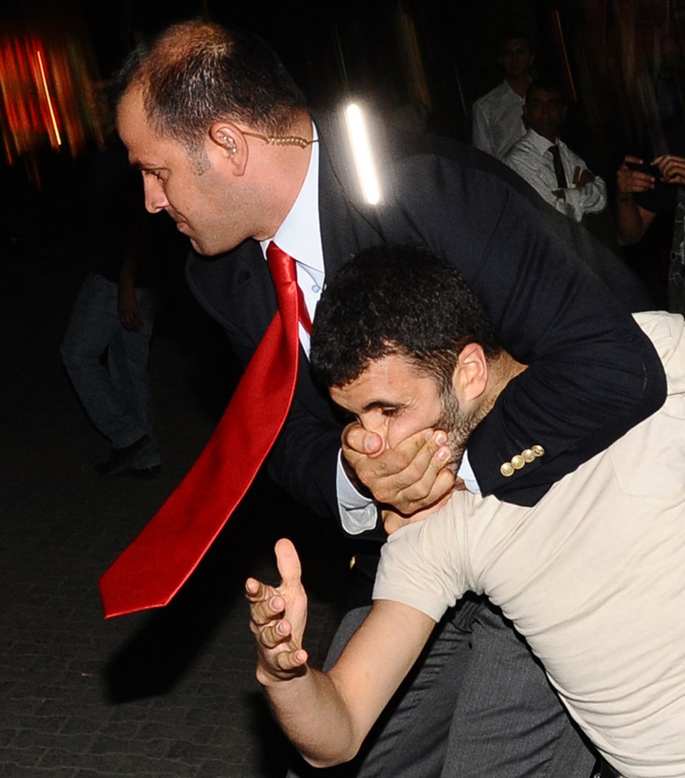 Dönerciye giden Erdoğan'a protesto - 1