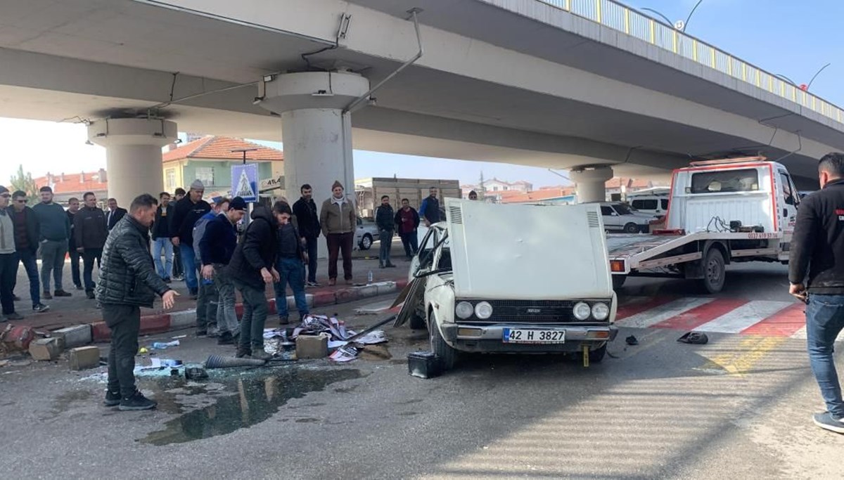 Karaman'da otomobiller çarpıştı: 3 yaralı