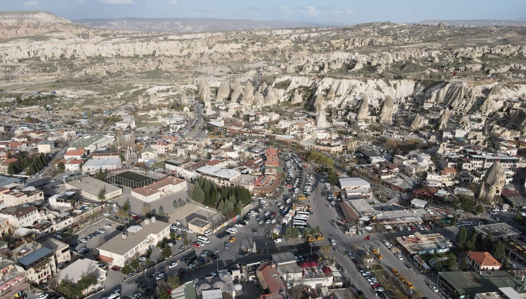 Kapadokya'ya bayram tatilinde turist akını