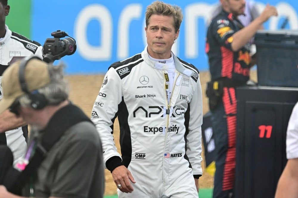 Brad Pitt'in Formula 1 filminin çekimleri grev nedeniyle durdu - 2