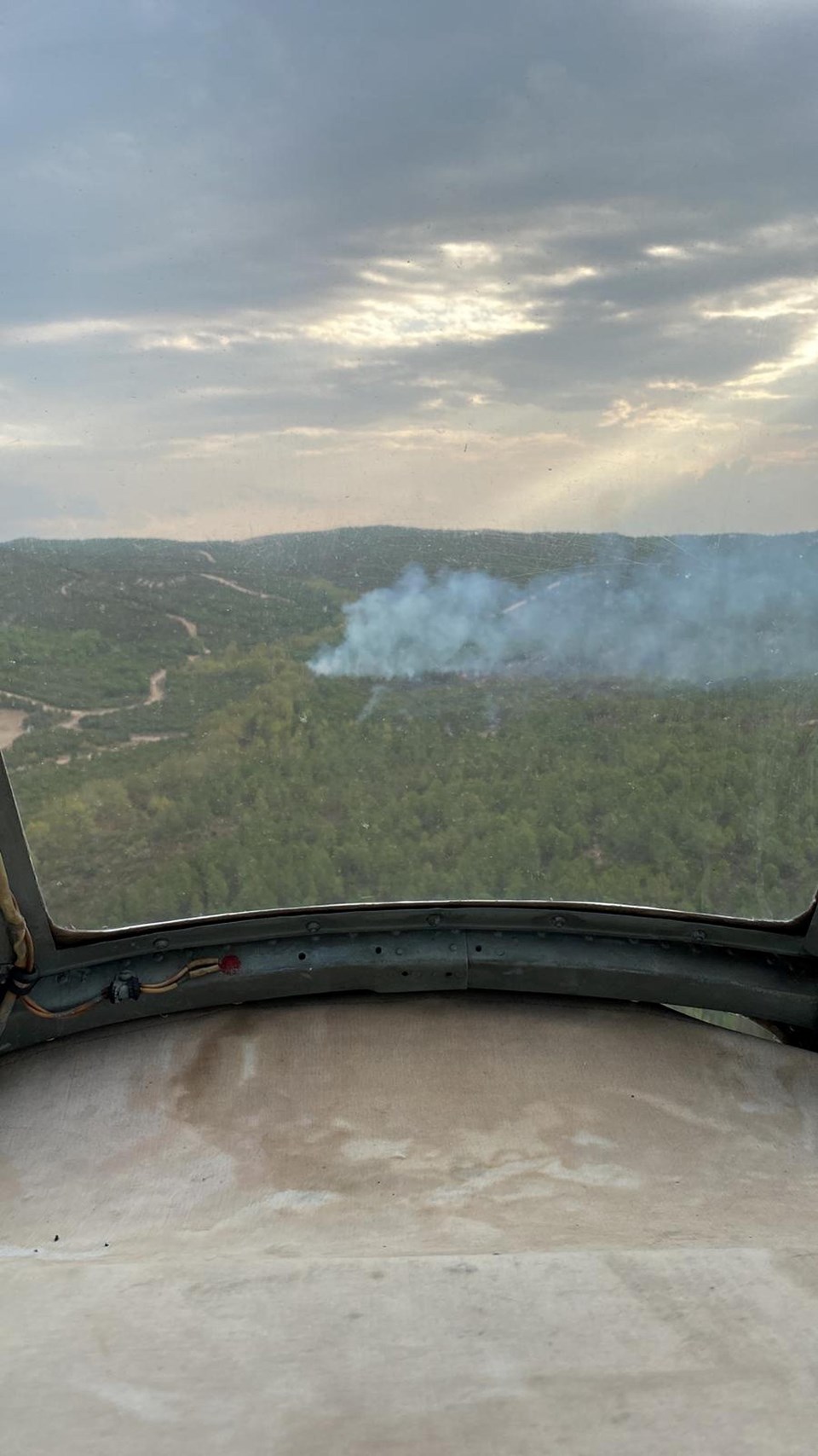 Çanakkale'de orman yangını - 1