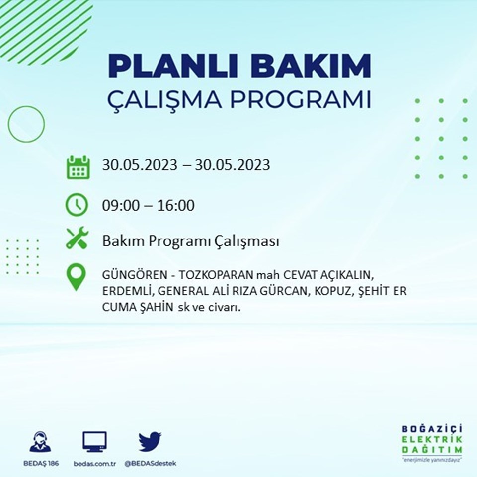İstanbul'un 5 ilçesinde elektrik kesintisi: Elektrikler ne zaman gelecek? (BEDAŞ duyurdu) - 4