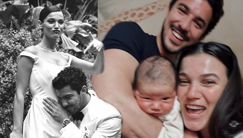 Pınar Deniz'den anne oğul pozu