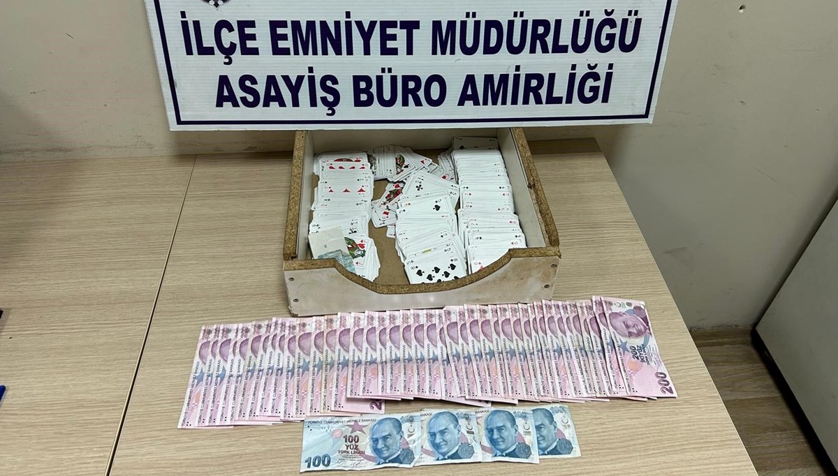 Hatay'da kumar baskını