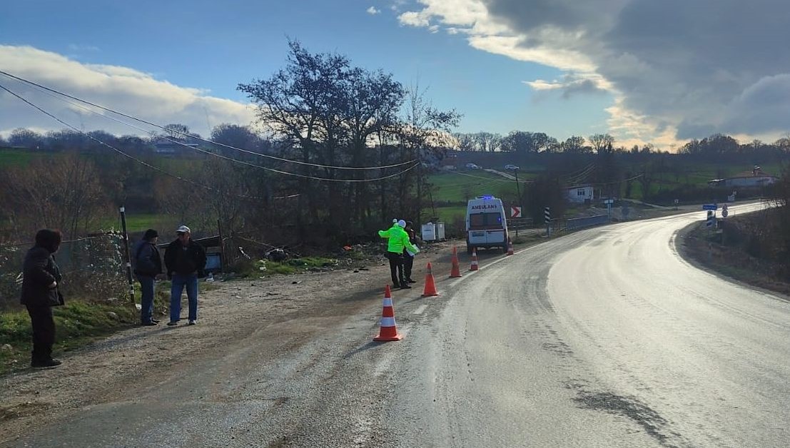 TIR’la çarpışan motosikletlinin acı sonu