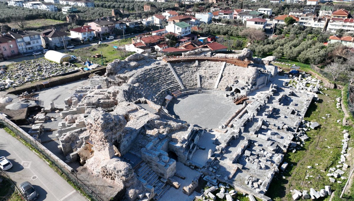 1800 yıllık İznik Roma Tiyatrosu'nda restorasyon tamamlandı