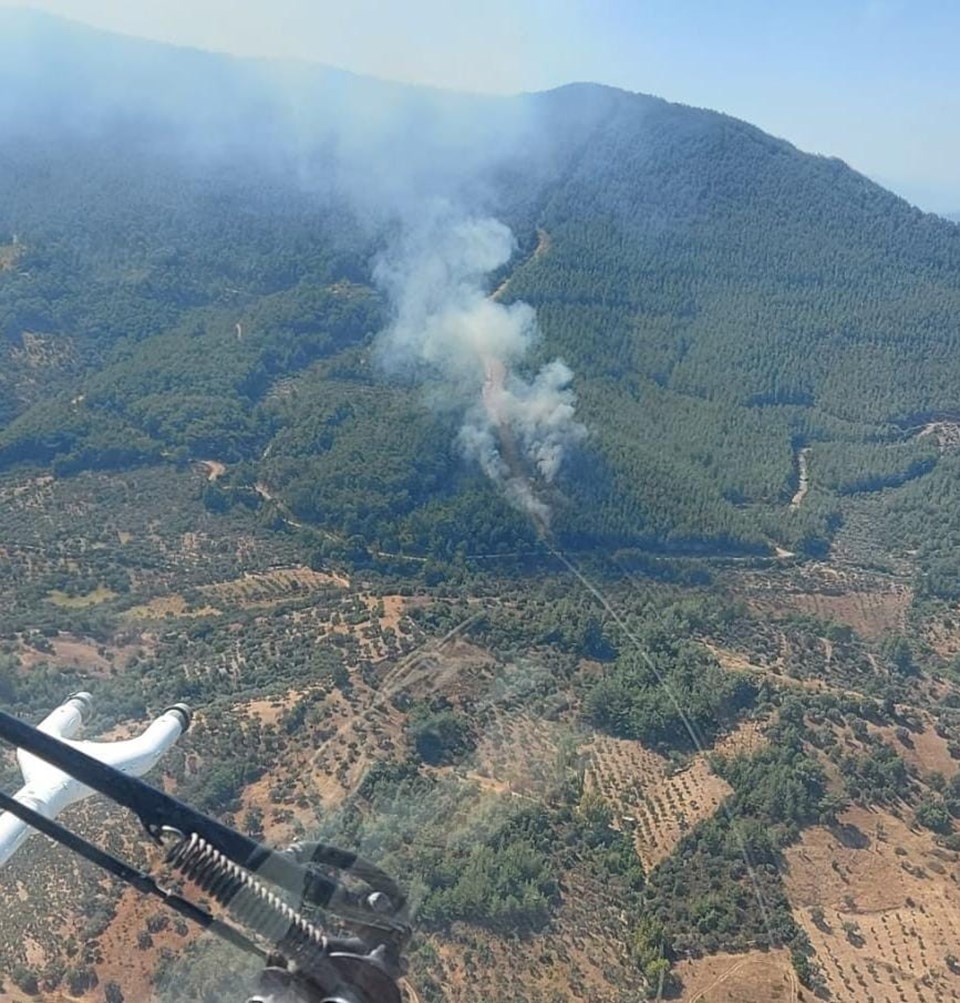 İzmir'de korkutan orman yangını - 2