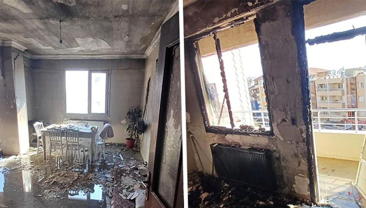 Hatay'da bir evde yangın çıktı! Alevler binayı sarmadan söndürüldü Hatay'da bir evde yangın çıktı! Alevler binayı sarmadan söndürüldü