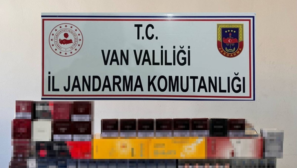 Van'da bin 856 paket kaçak sigara ele geçirildi Van'da bin 856 paket kaçak sigara ele geçirildi
