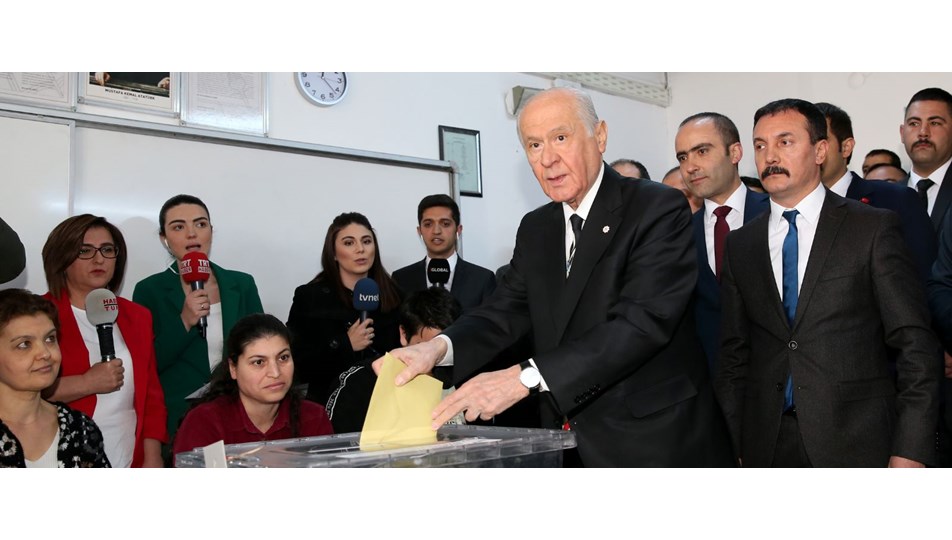 Devlet Bahçeli: Cumhur İttifakı'na oy verdim