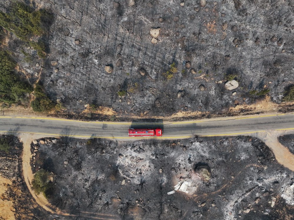 Orman yangınlarıyla mücadele | 8 noktada yangın devam ediyor, yerleşim yerleri tehdit altında - 21