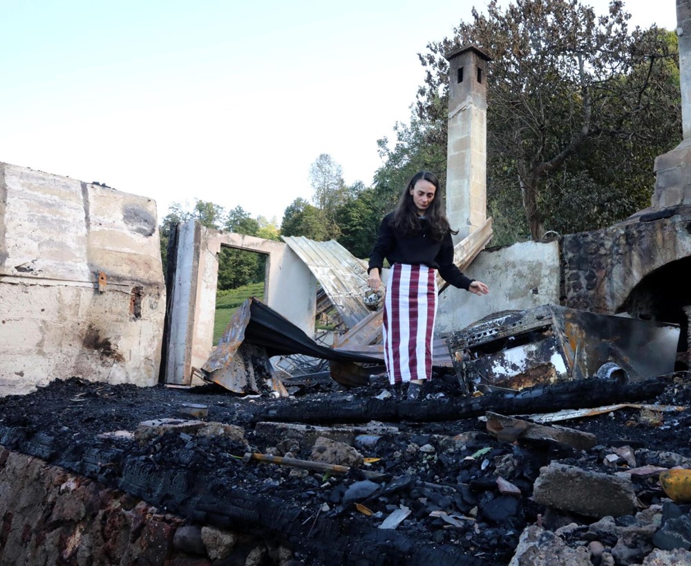 Çevreci ressamın evindeki yangının neden belli oldu - 7