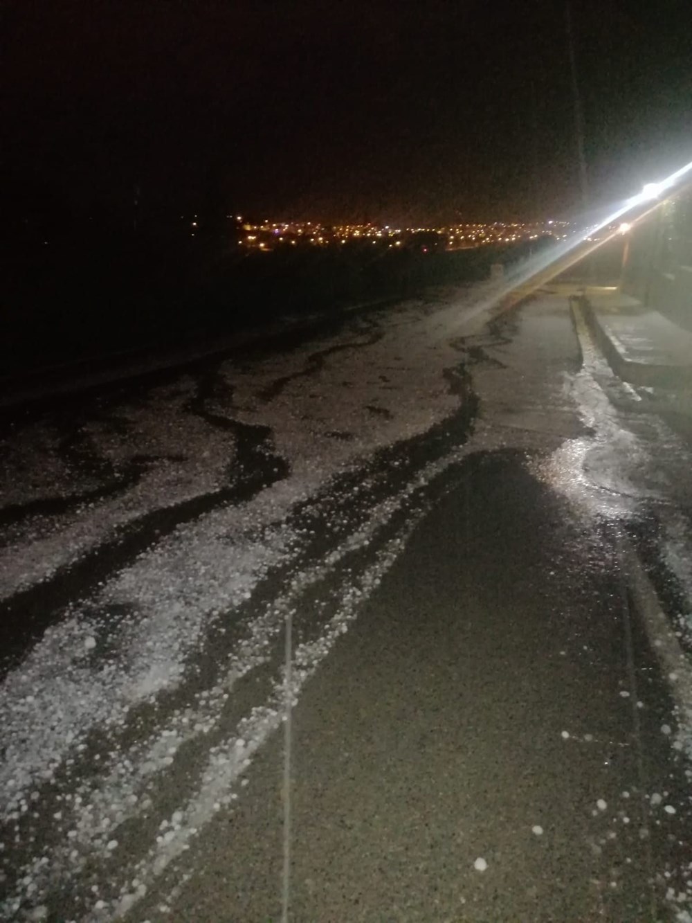 İzmir'de dolu etkili oldu - 14