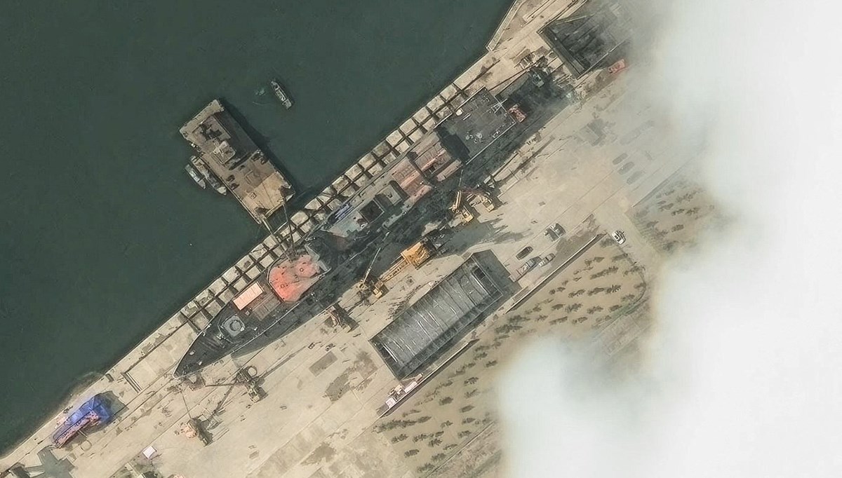 Kuzey Kore'de savaş gemisi kazası