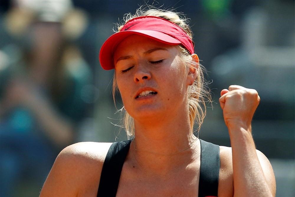 Sharapova'dan muhteşem geri dönüş - 1