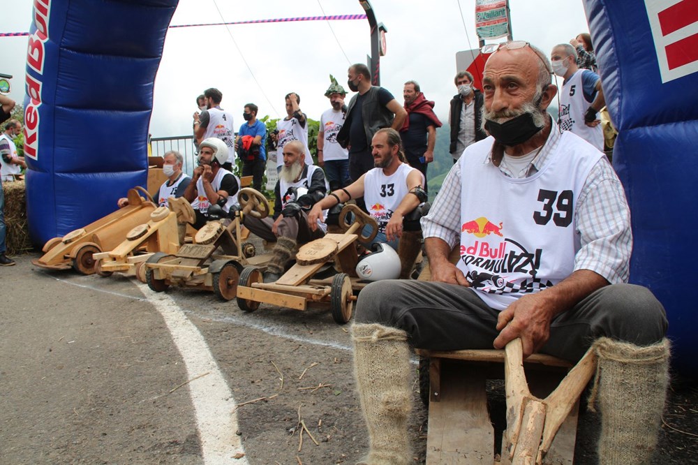 Rize'de 'formulaz' tahta araba yarışları heyecanı - 1