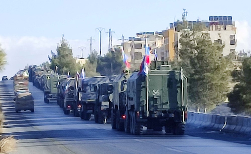 Rus askeri Şam'dan ayrıldı! O anlar görüntülendi - 3
