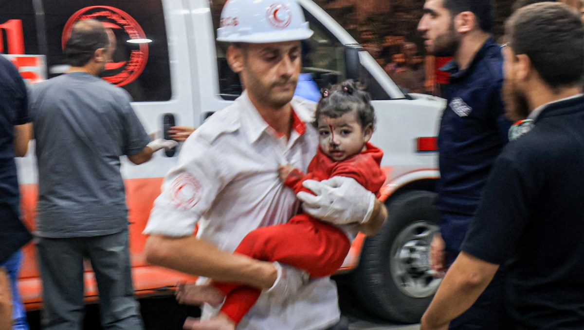 İsrail'in hastane saldırısı dünyayı ayağa kaldırdı İsrail'in hastane saldırısı dünyayı ayağa kaldırdı