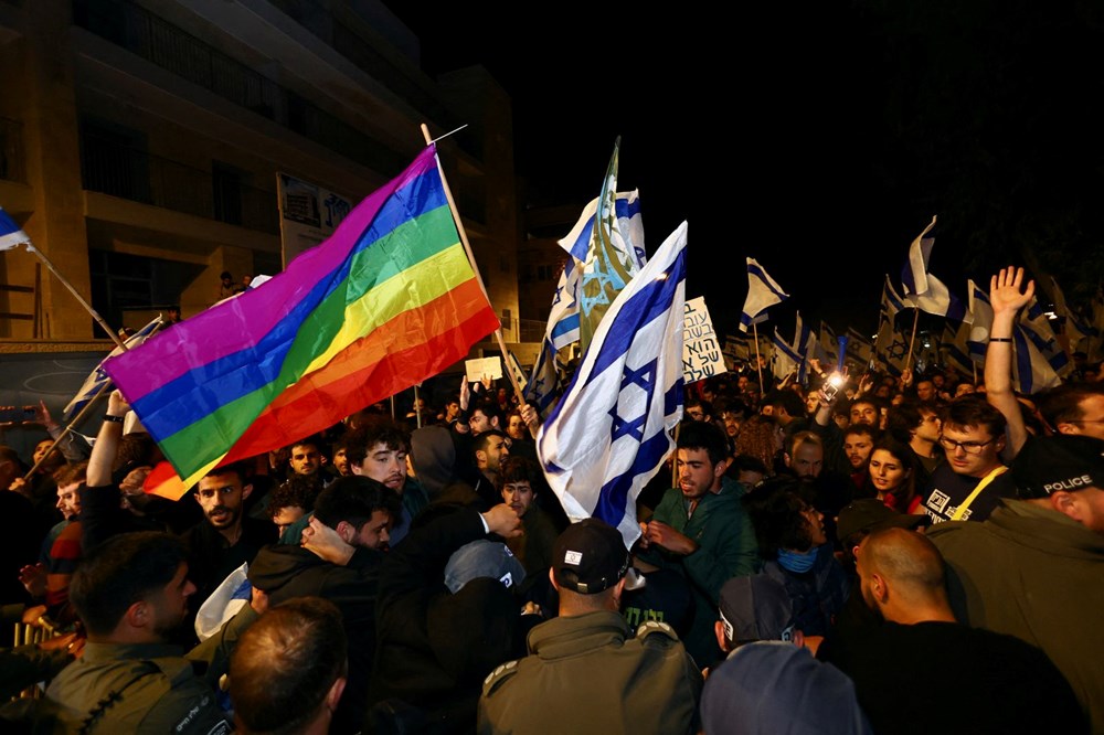 İsrail'de protestolar şiddetlendi - 8