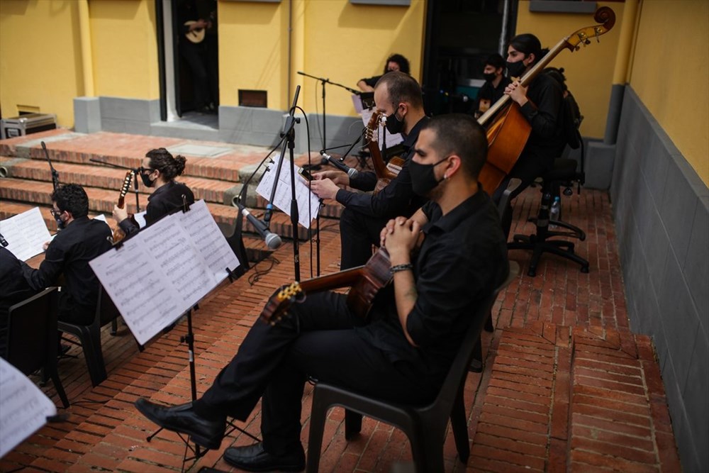Bogota Filarmoni Orkestrası hayvanların korunması için konser verdi - 5