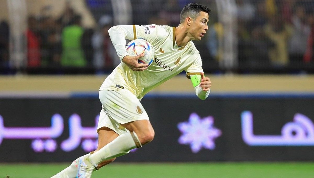 Cristiano Ronaldo'dan Al Nassr formasıyla Suudi Arabistan kariyerinde siftah