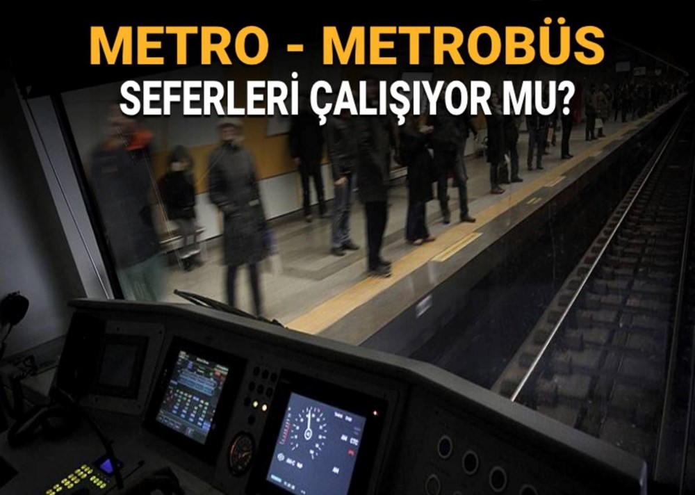 İstanbul’da bugün metrobüs ve metro çalışıyor mu, kapalı mı? Metro grevi ne vakit? 72 u71eENLRPk6ljgdI2JvqnA