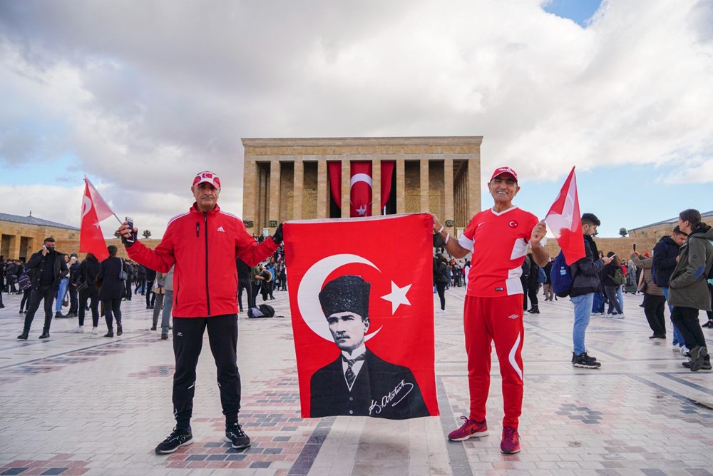 Anıtkabir'e ziyaretçi akını - 5